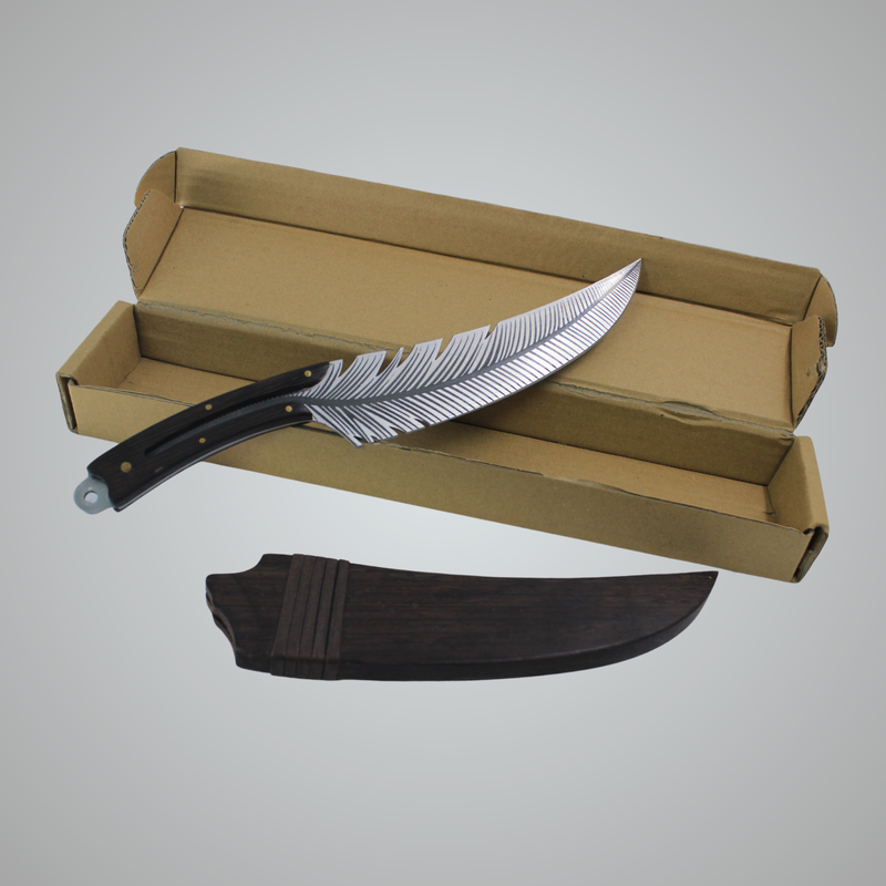 Cuchillo de plumas