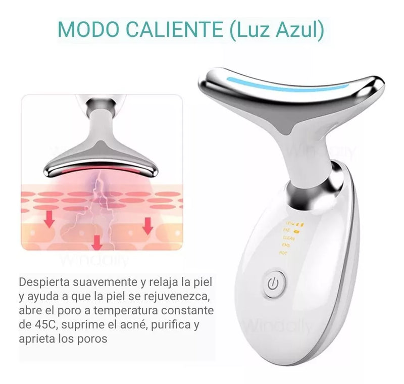 LiftGlow 2.0 - Masajeador Facial Reductor Arrugas Y Papada