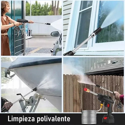 Hidrolavadora Inalambrica 48v con 2 Baterias