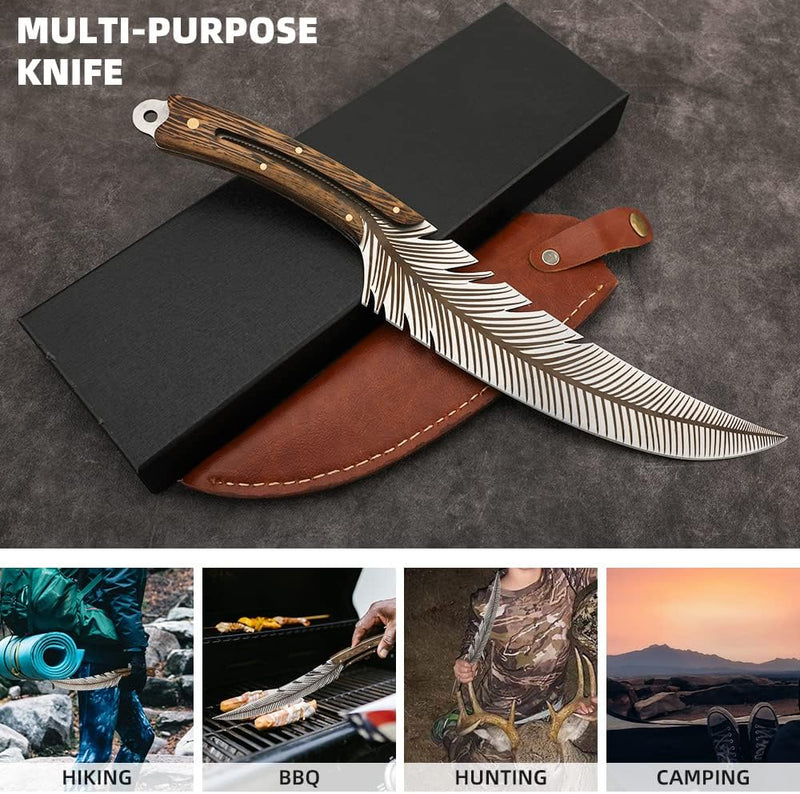 Cuchillo de plumas