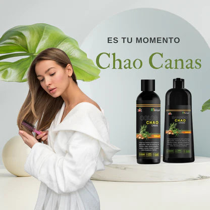 SHAMPOO CHAO  CANAS + TRATMIENTO
