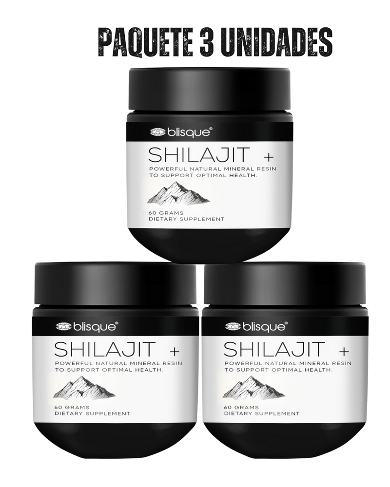 SHILAJIT - Brebajet del Himalaya  - A fuerza de la naturaleza que te ayuda en rendimiento