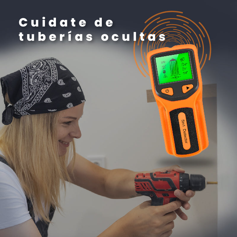 Detector de Pernos 5en1