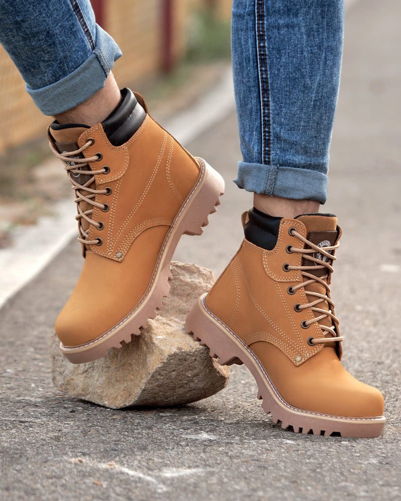 BOTA BRAHMA CLASICA CUERO + CAJA