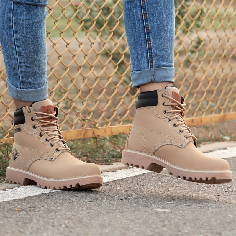 BOTA BRAHMA CLASICA CUERO + CAJA