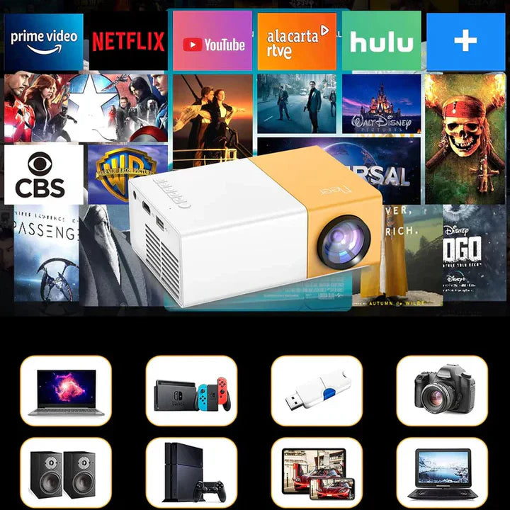 Mini Proyector Ultra Vision 4K - Smart™