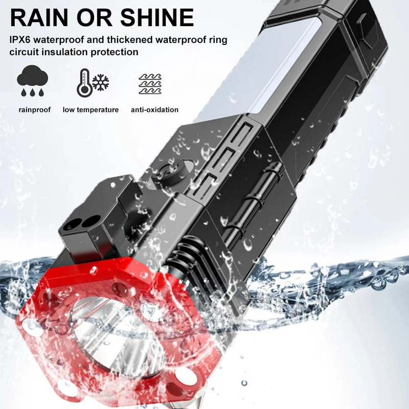 Linterna  Táctica LED multifuncional Indestructible