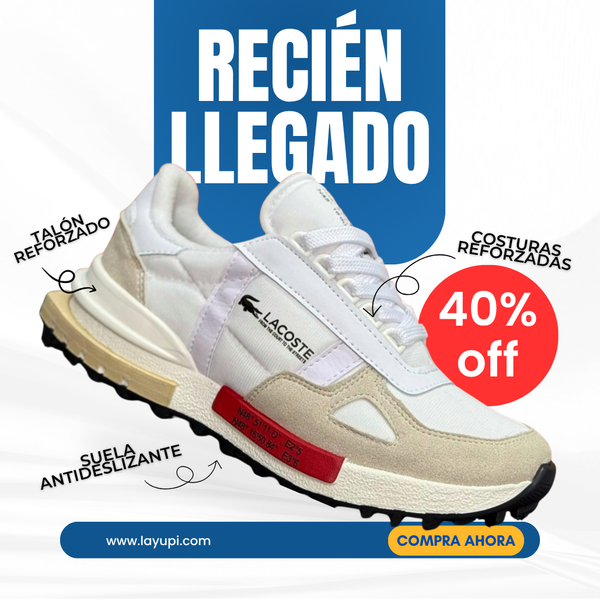 ¡Tenis Lacoste! Nueva colección🐊Tendencia!